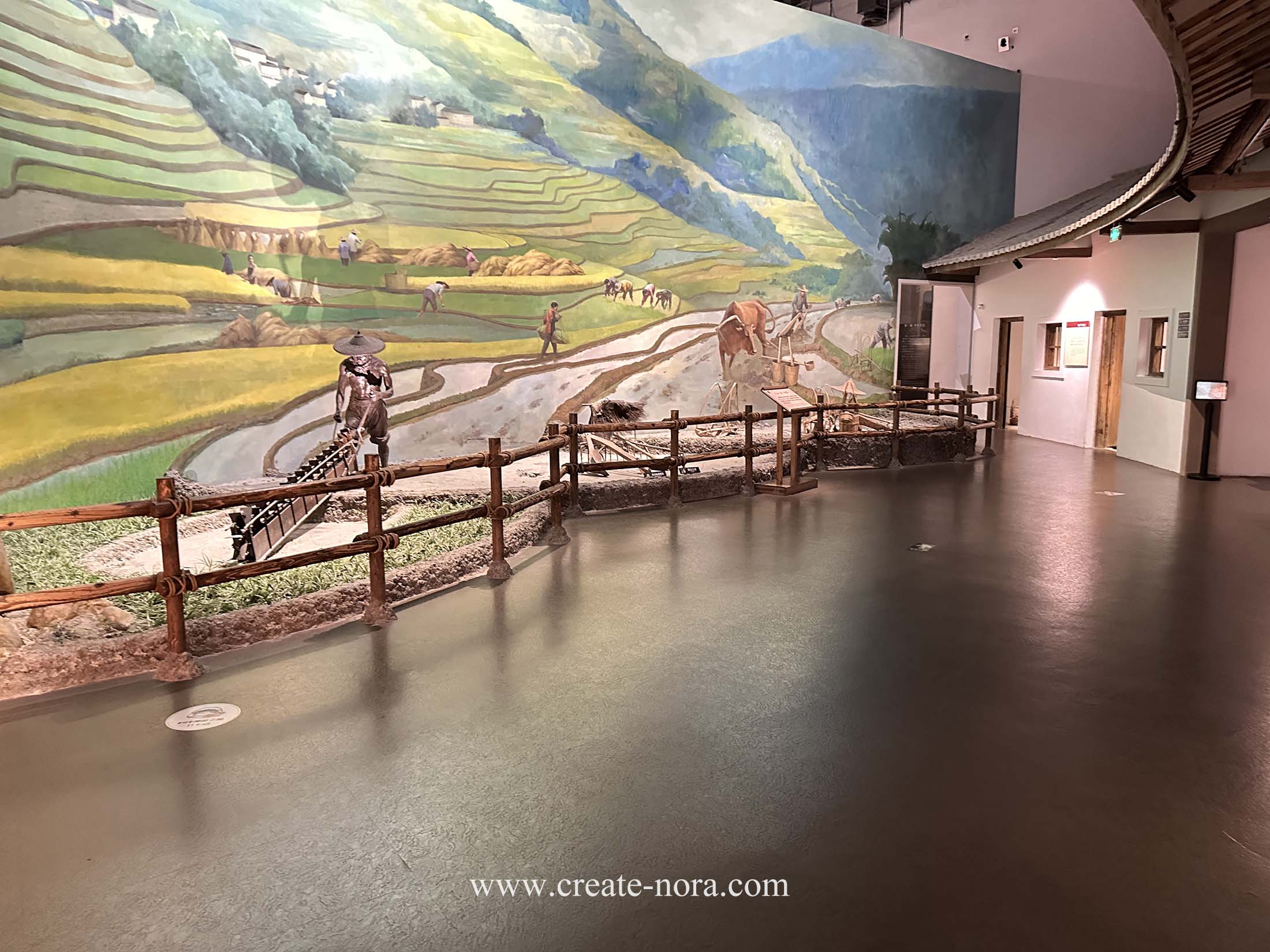 the photo of nora rubber flooring in Guangdong Museum 6